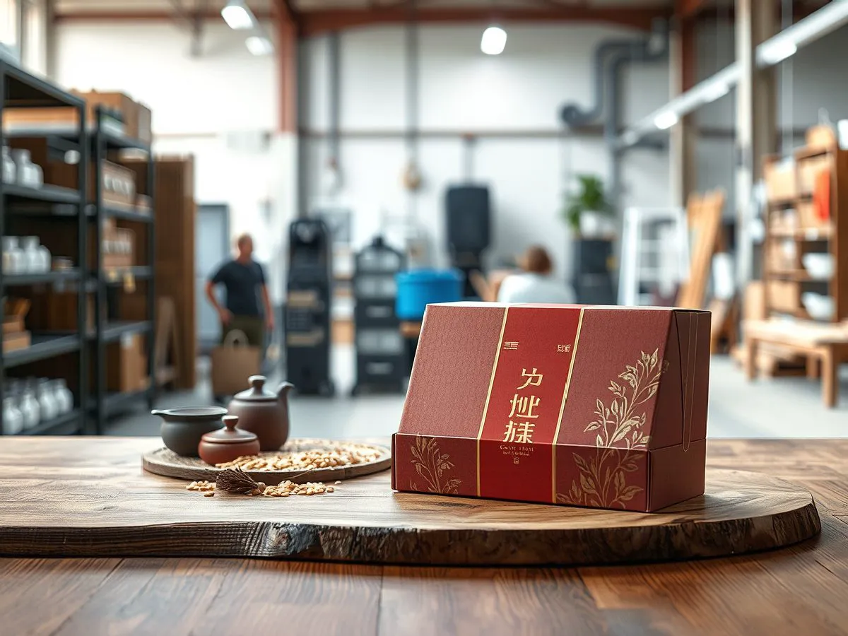 大米杂粮礼盒展示图